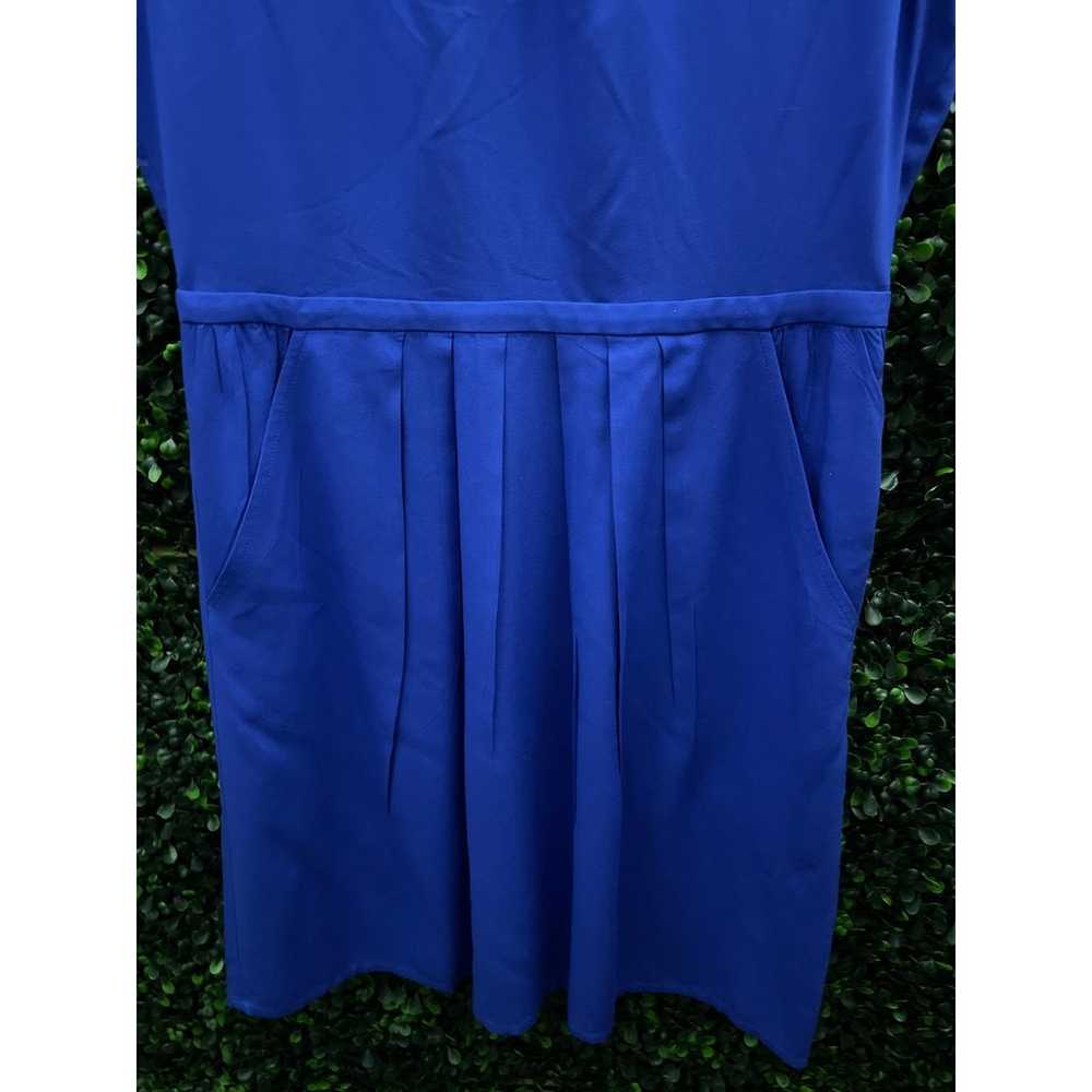 J. Crew Blue Dress Women’s Size 4 - image 5