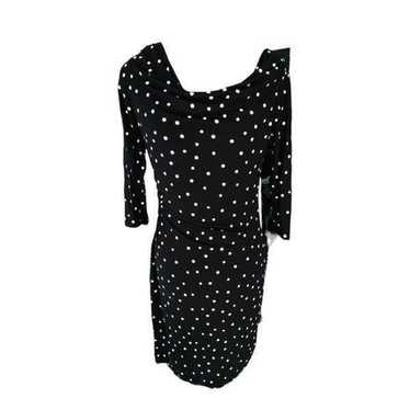 Ann Taylor LOFT Polka Dot Dress Size Small