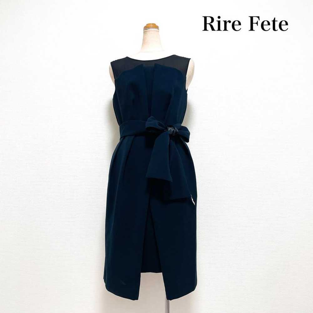 Rire Fete Dress One-piece Navy, perfect silhouett… - image 1