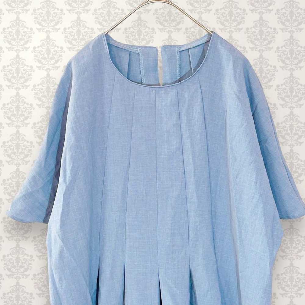 Style note【M】Tuck One-piece Loose Casual Tunic Of… - image 3