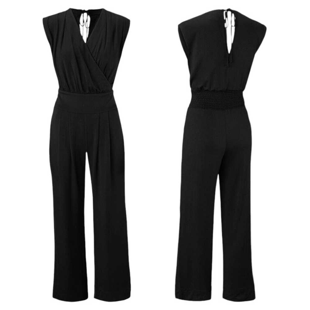 Cabi Womens Jumpsuit Size M Black Downtown Playsu… - image 1