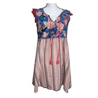 Mystree anthropologie boho dress size L