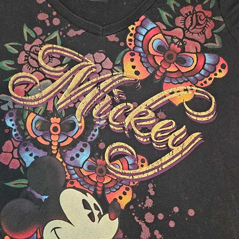 Disney Mickey Mouse Tattoo Tee-Shirt Mini Dress S… - image 6