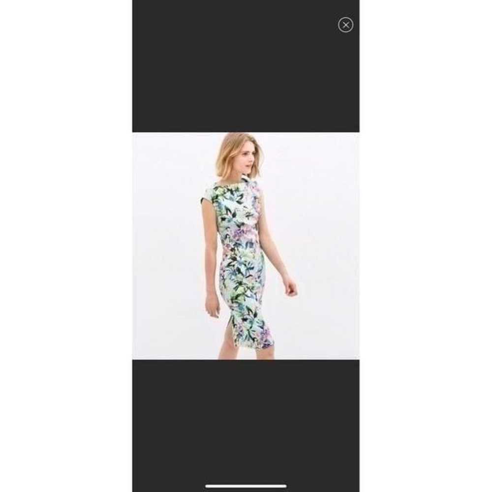 Zara floral pencil dress - image 2