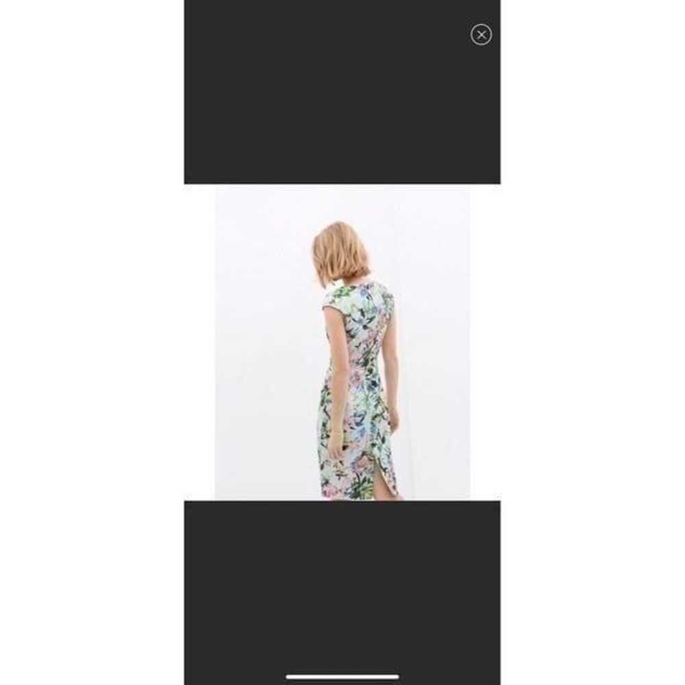 Zara floral pencil dress - image 3