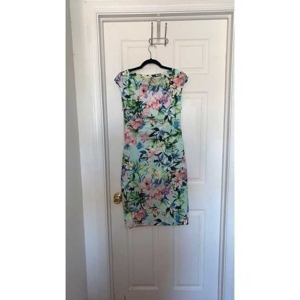 Zara floral pencil dress - image 4