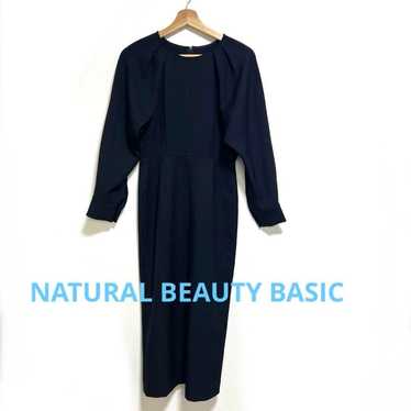 【Beautiful item】Natural Beauty Basic Navy One-piec