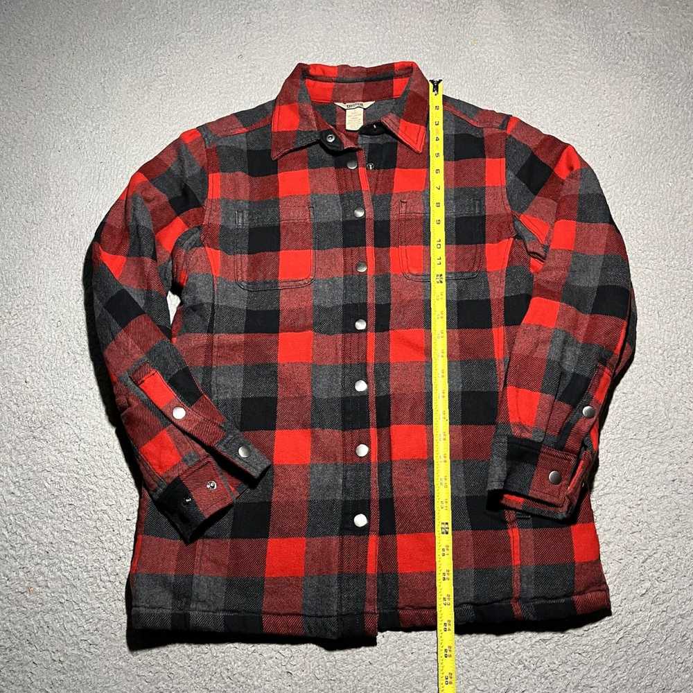 Vintage Womens Small Plaid Flapjac Shirt Jacket b… - image 2