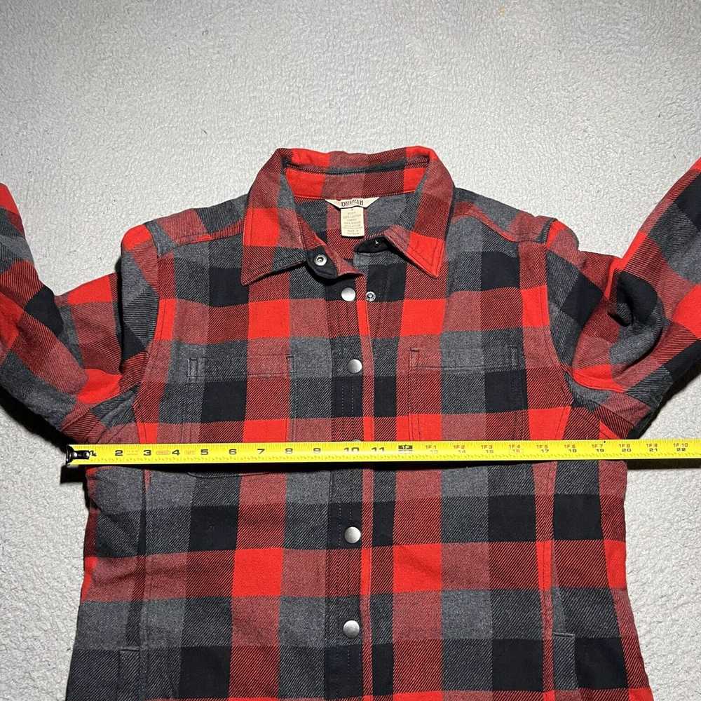 Vintage Womens Small Plaid Flapjac Shirt Jacket b… - image 4