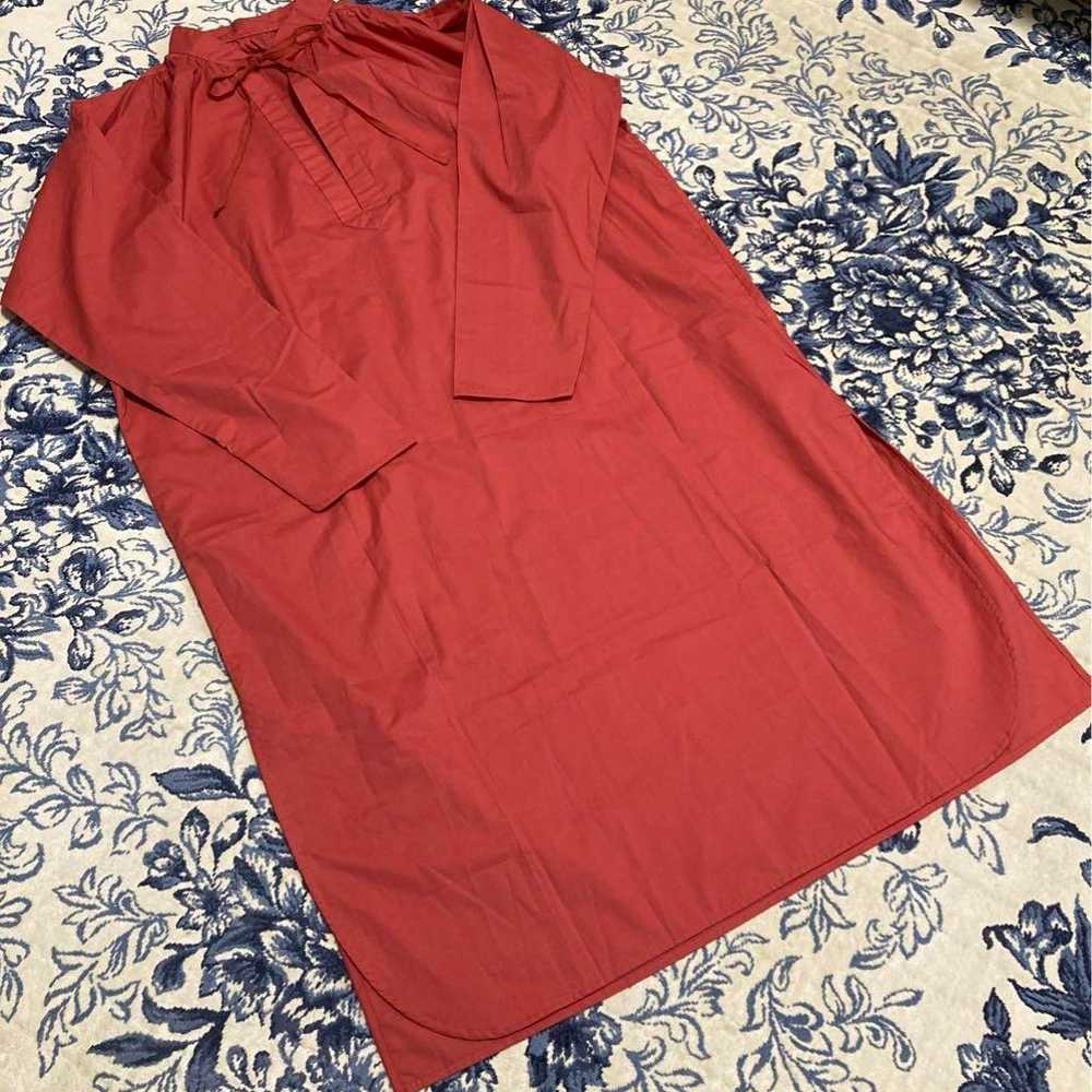 Steven Alan Cotton One Piece Red M - image 9