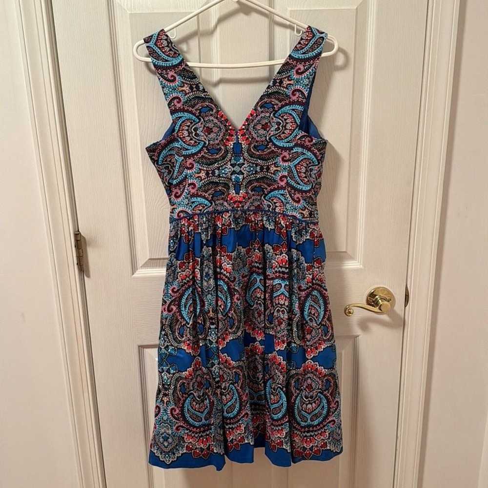 Maggy London printed fit and flare dress - image 5