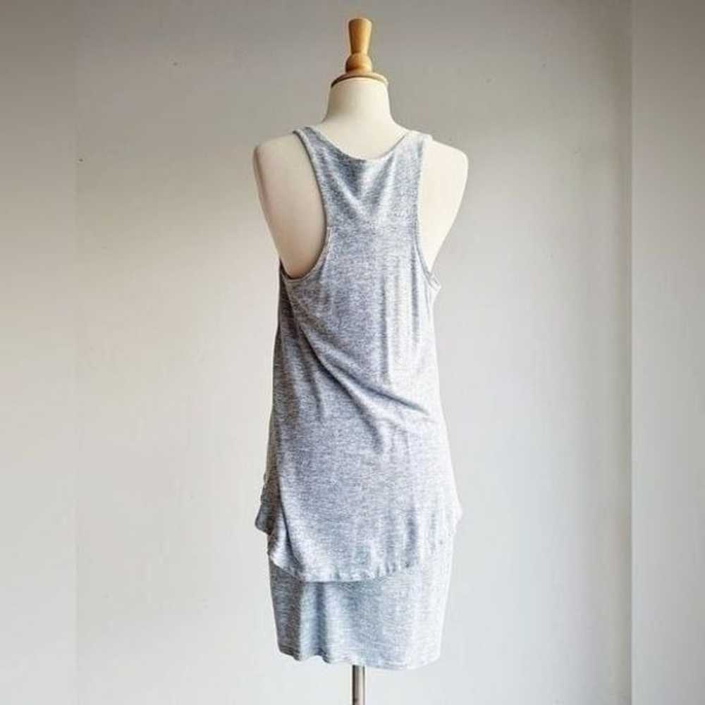 BCBGENERATION | Soft Blue Heathered Tiered Tank D… - image 5