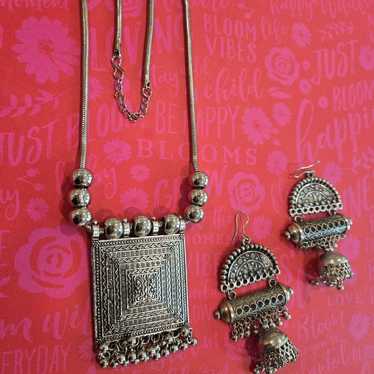 Indian ethnic bollywood necklace set