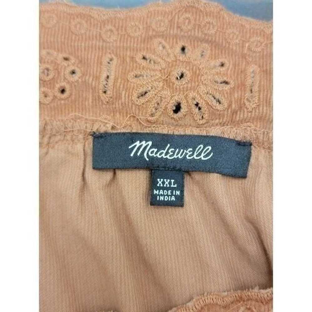 Madewell Plus Embroidered Corduroy Square-Neck Mi… - image 8