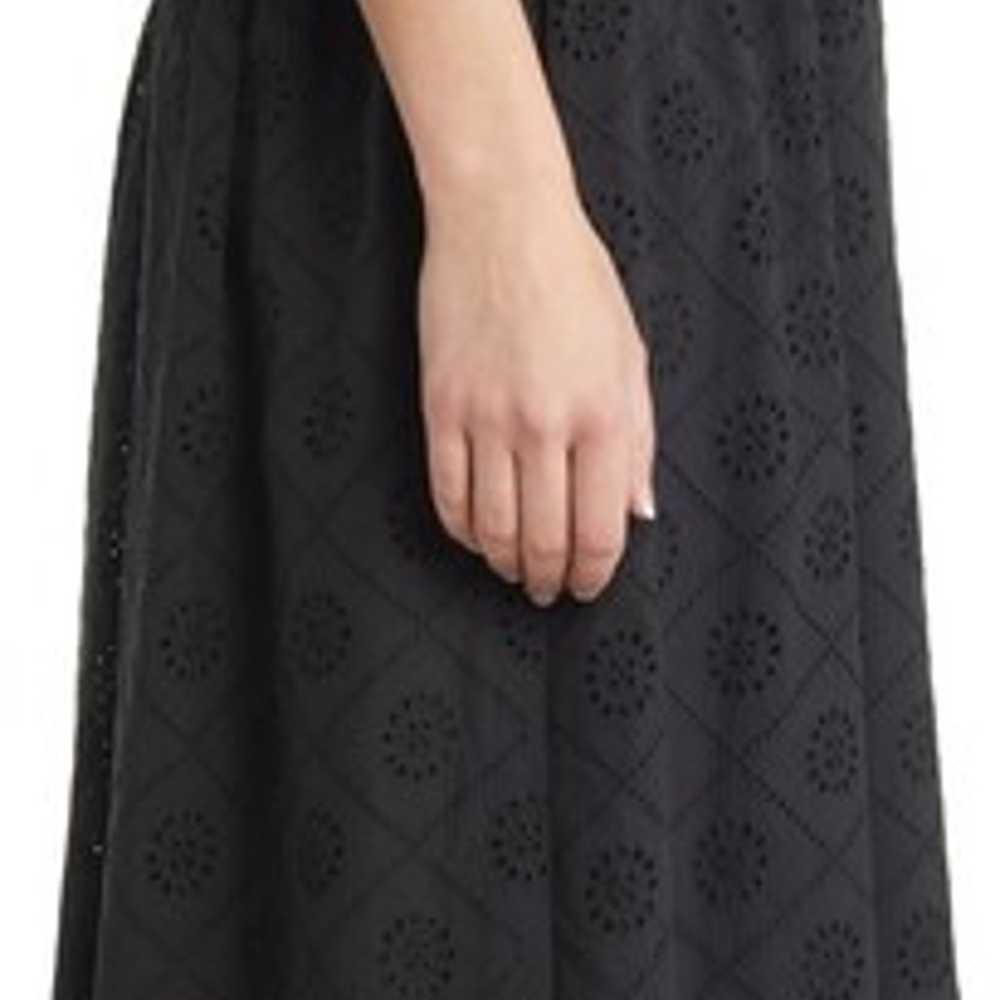 Charles Henry Broderie Midi Dress - image 4