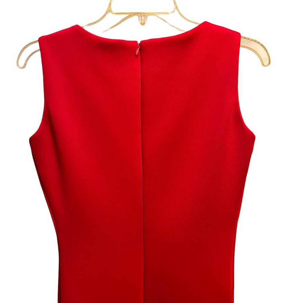 Calvin Klein Red Mirror Embellished  Sheath Dress - image 7