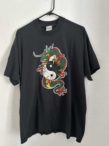 Fruit Of The Loom Y2K Dragon tee