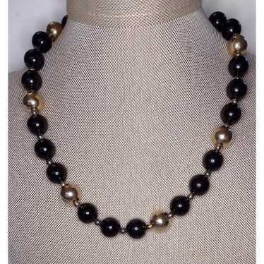 ONYX ITALY STERLING 925 NECKLACE - image 1