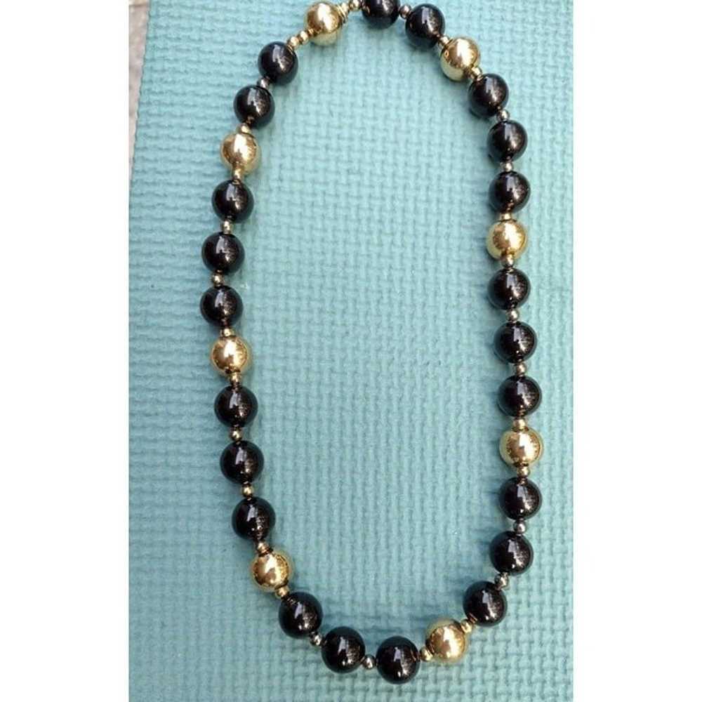 ONYX ITALY STERLING 925 NECKLACE - image 2