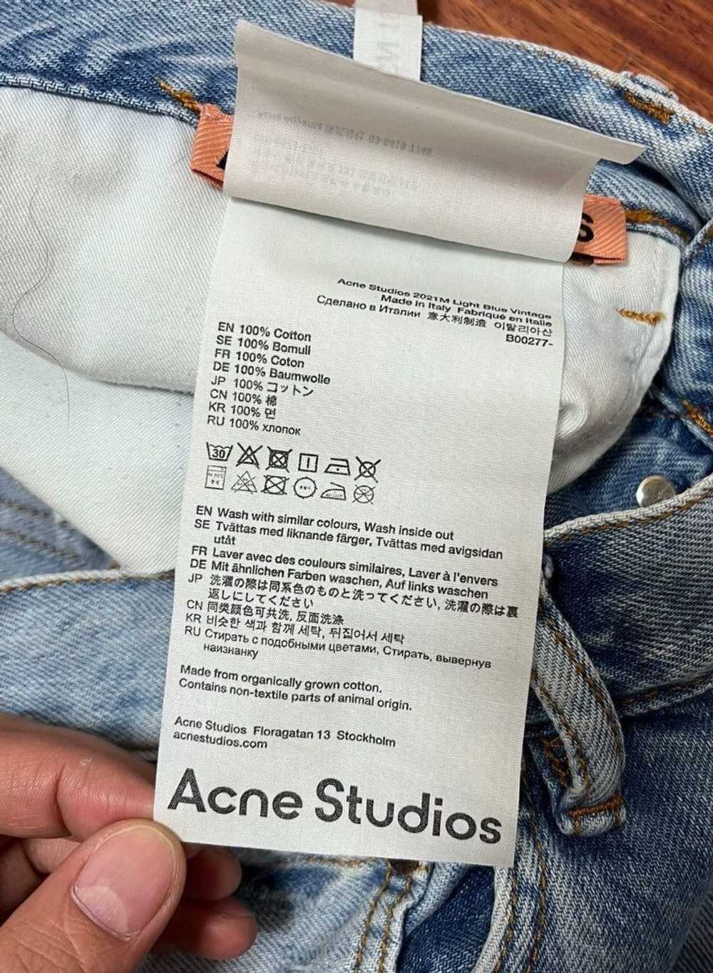 Acne Studios Acne Studios 2021M flared jeans - DMC - image 7