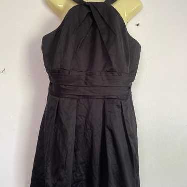 David bridal black dress