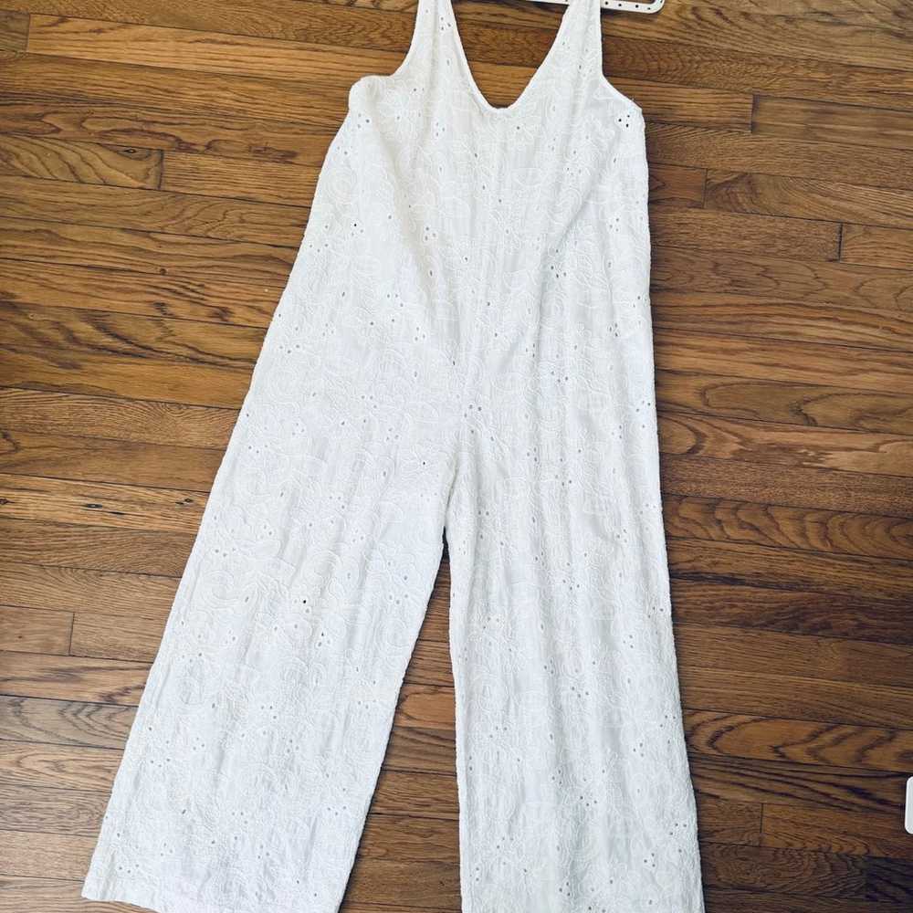 Zara Embroidered Eyelet jumpsuit - image 5