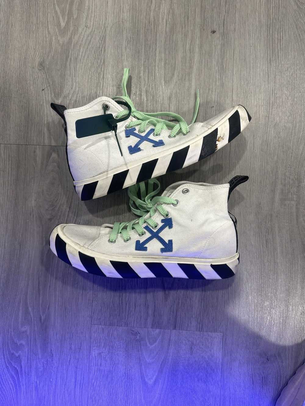 Off-White Off white Vulcanized high top size 10 (… - image 1