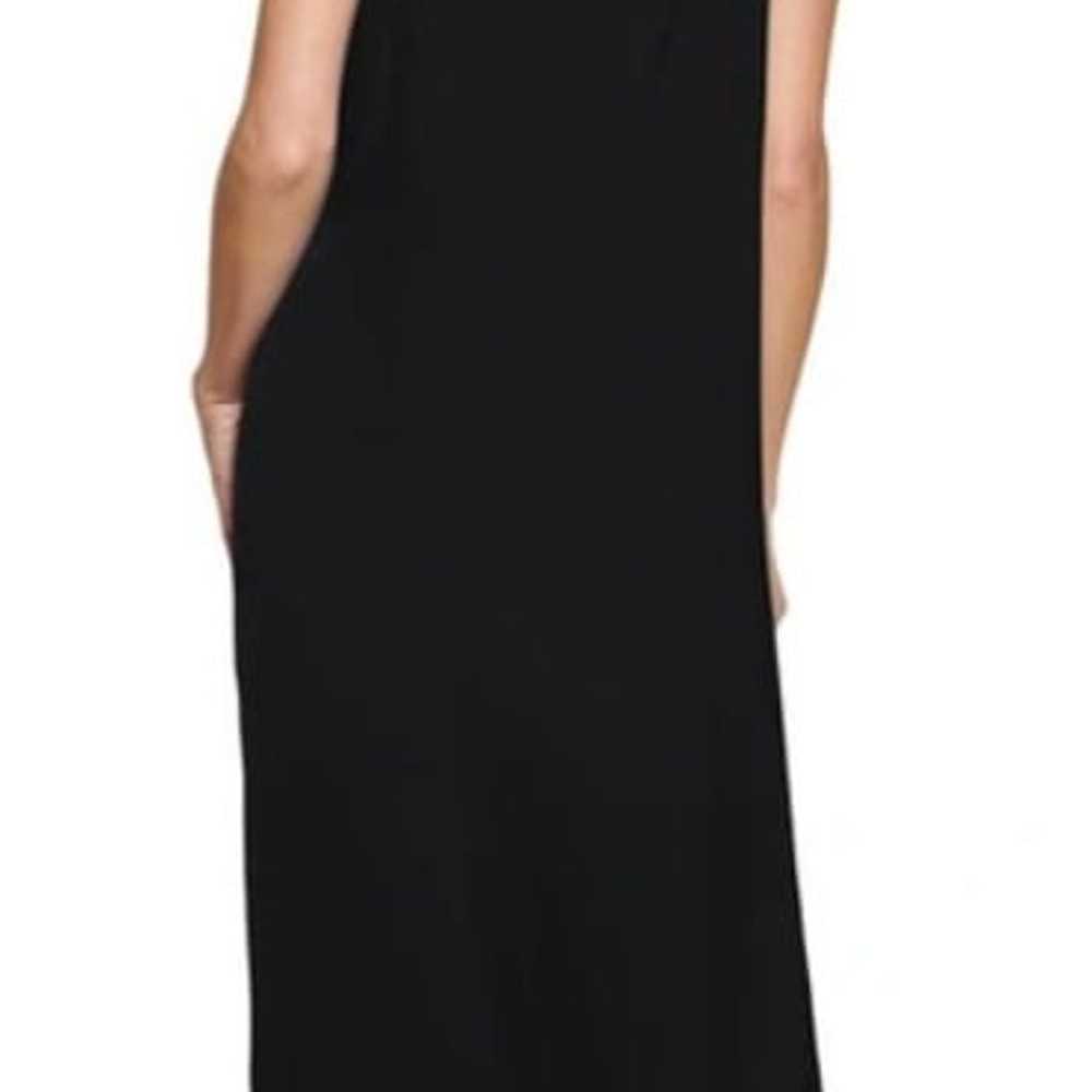 DKNY Ruched Strap Maxi Dress - image 2