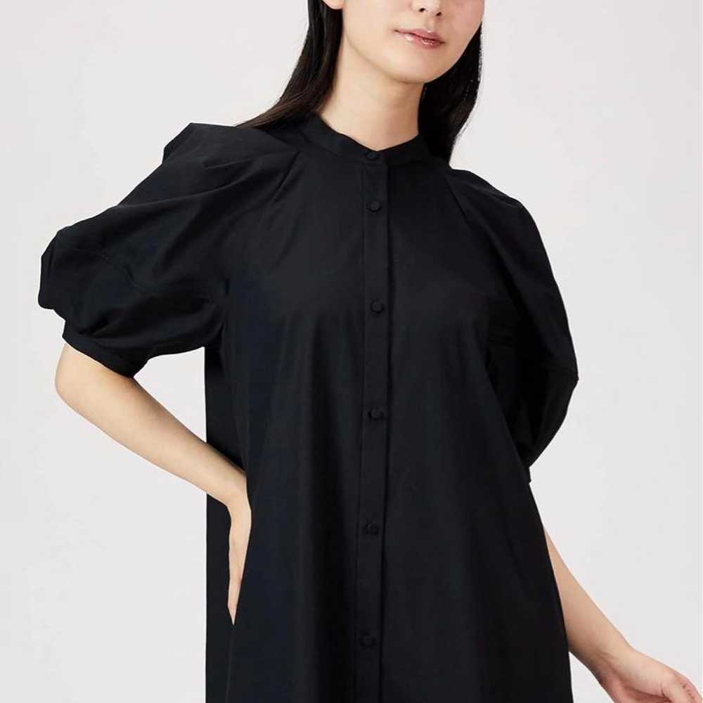 SNIDEL Puff Sleeve Long Shirt One Piece - image 3