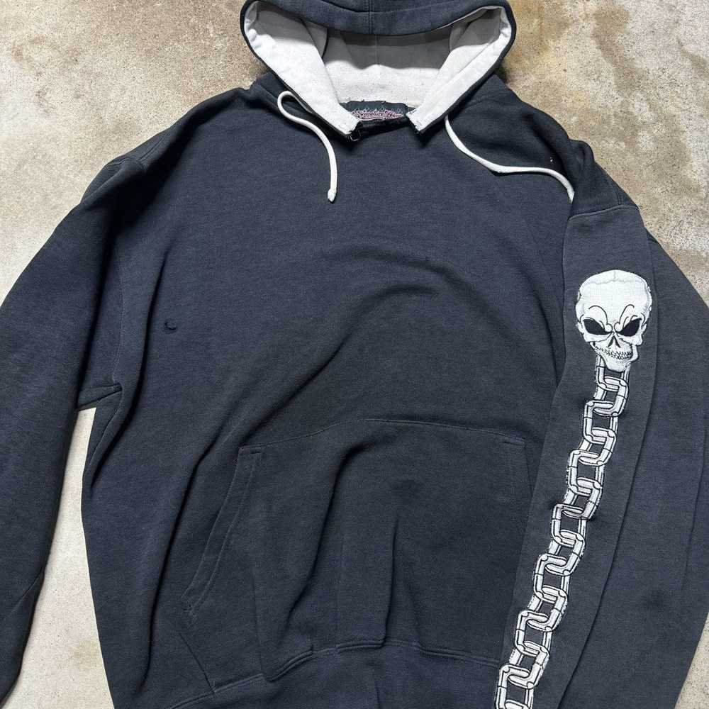 Streetwear × Vintage VINTAGE THRASHED FADED SKULL… - image 10