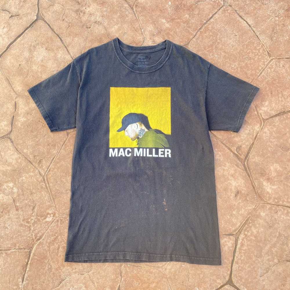 Mac Miller × Rap Tees × Rare Thrashed Faded Mac M… - image 5