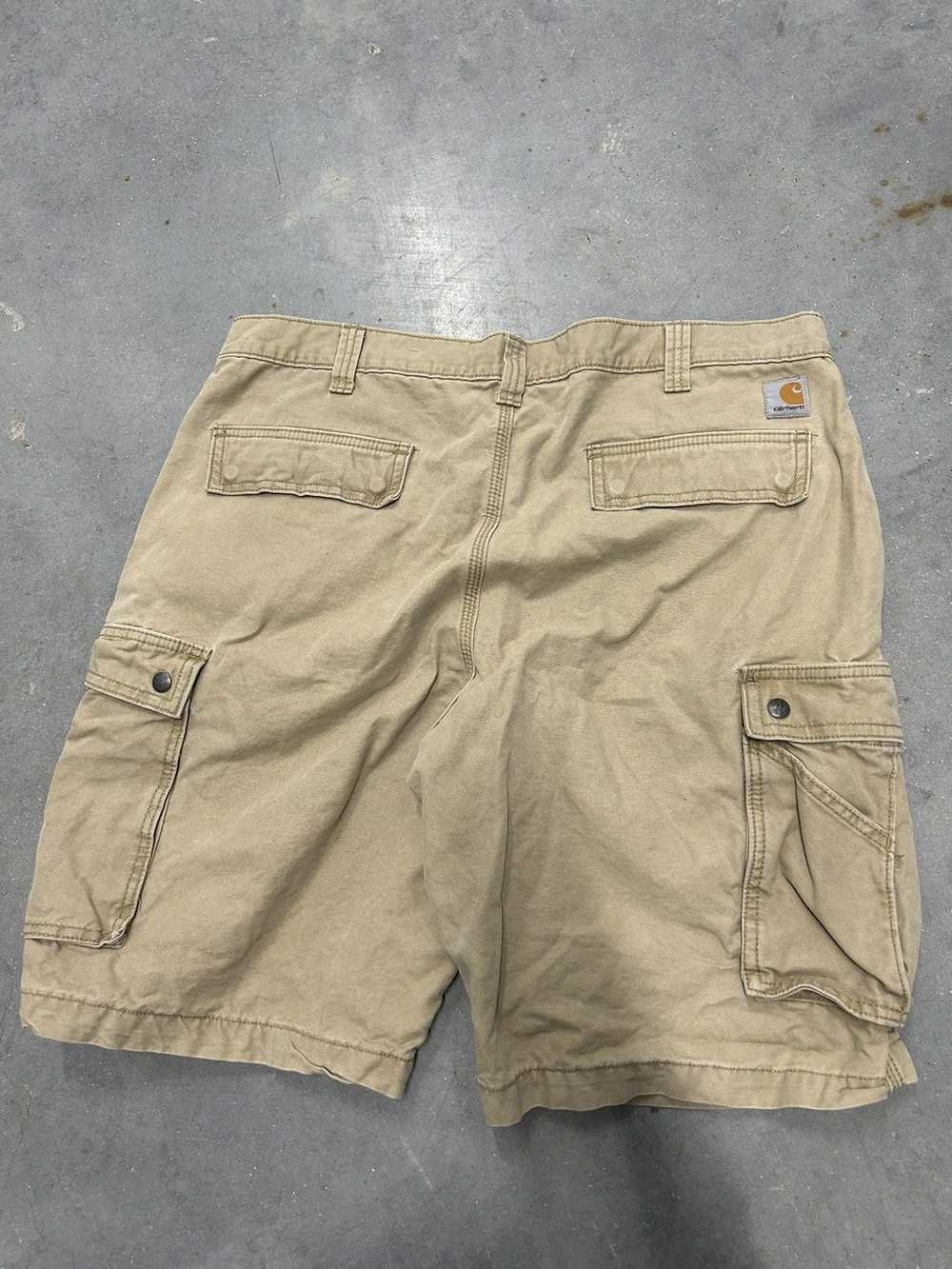 Carhartt × Vintage Carhartt khaki cargos 38 - image 3