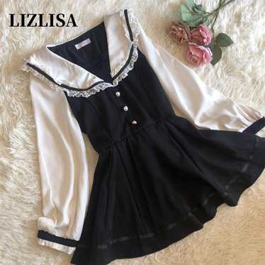 Liz Lisa dress, landmine type, mass-produced, blac