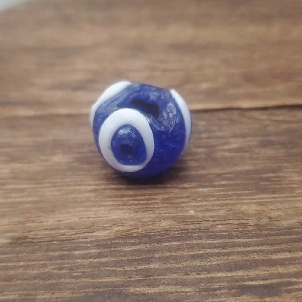 Evil eye Hand-blown glass charm - image 1