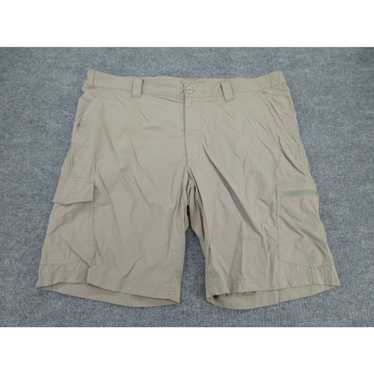 Vintage Columbia Shorts Adult 40 Beige Outdoor Car