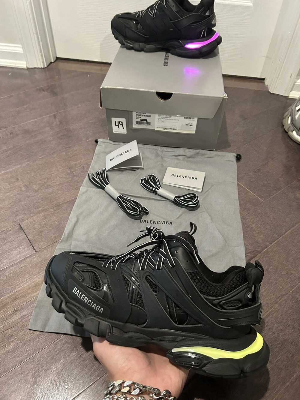 Balenciaga Balenciaga tracks black led og all wor… - image 3