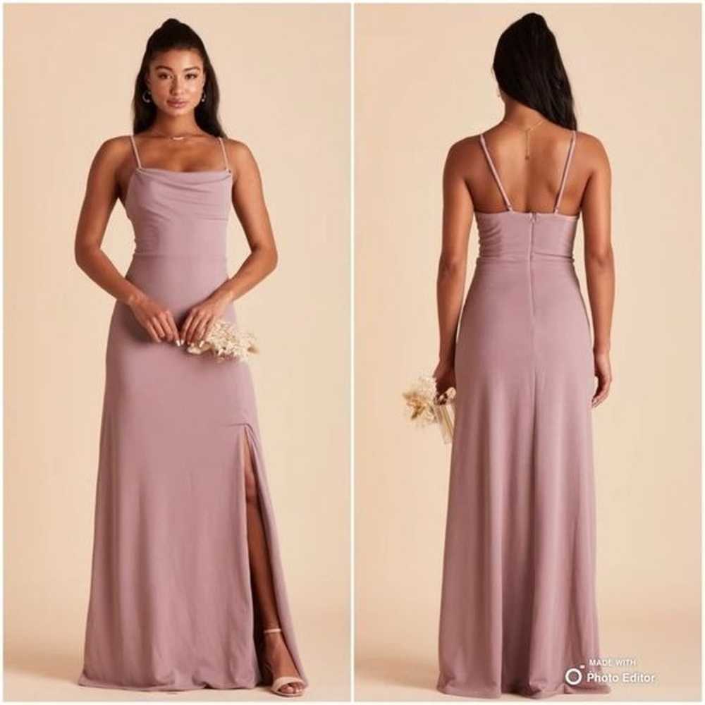 NWOT Birdy Grey Dark Mauve Crepe Ash Formal Bride… - image 1