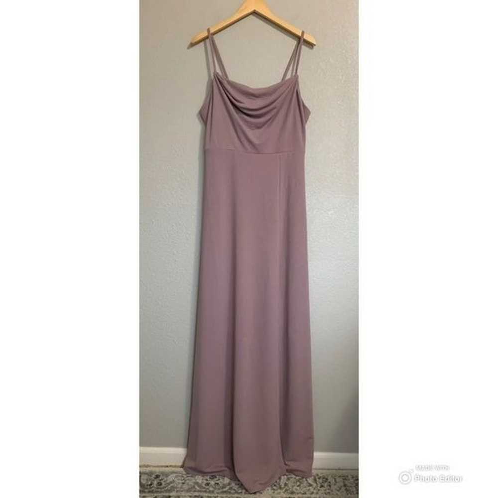 NWOT Birdy Grey Dark Mauve Crepe Ash Formal Bride… - image 2