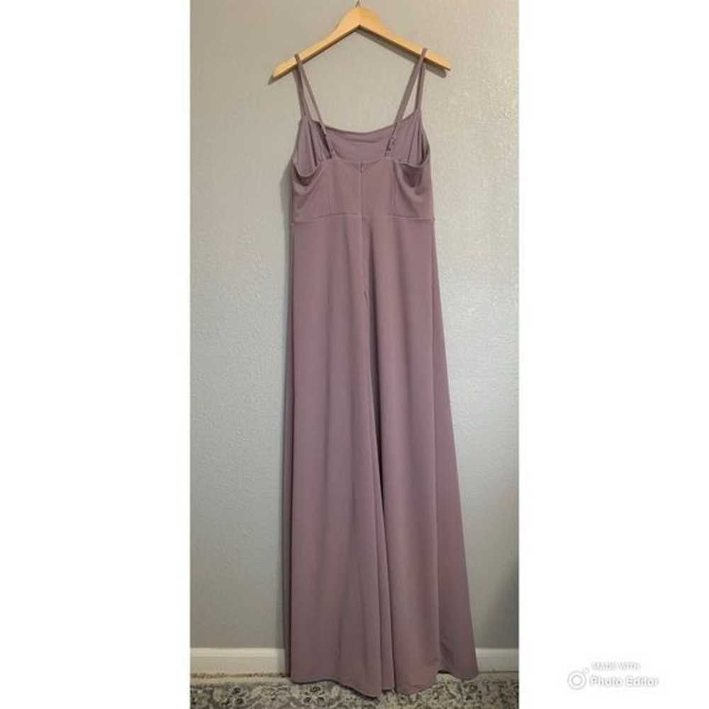 NWOT Birdy Grey Dark Mauve Crepe Ash Formal Bride… - image 5