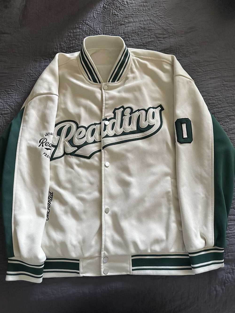 Streetwear × Vintage Reading Varsity Jacket - image 1