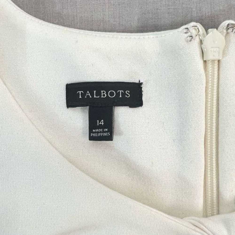 Talbots Women's Short Sleeve Color Block Black & … - image 7