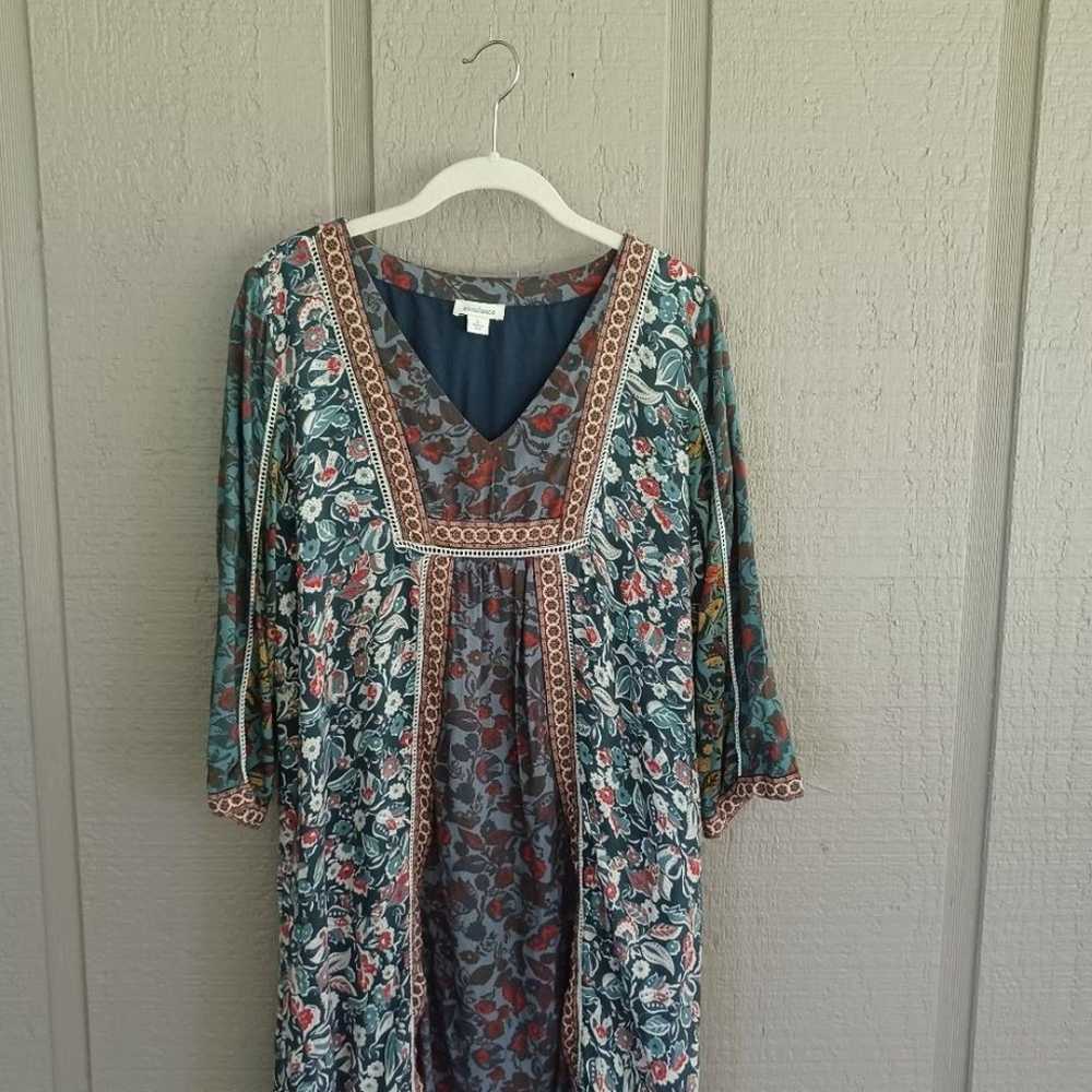 Sundance Sweet Whispers Mini Dress Size L Women B… - image 3