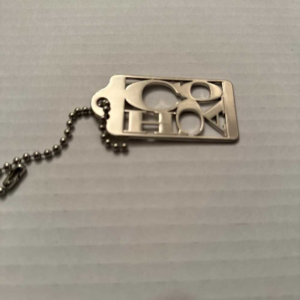 Coach rare key fob charm - image 1