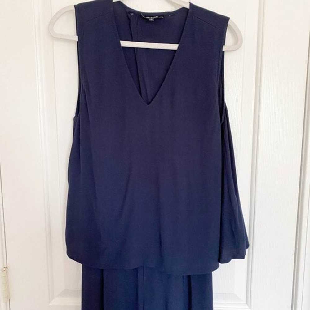 Madewell Jumpsuit Womens Size Large Navy Blue Ope… - image 2