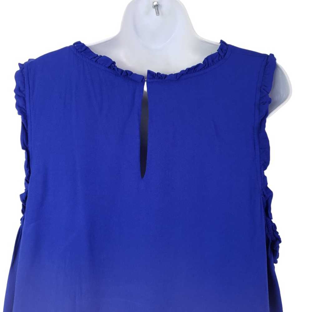 Crown and Ivy Cold Shoulder Dress Cobalt Blue Sol… - image 5