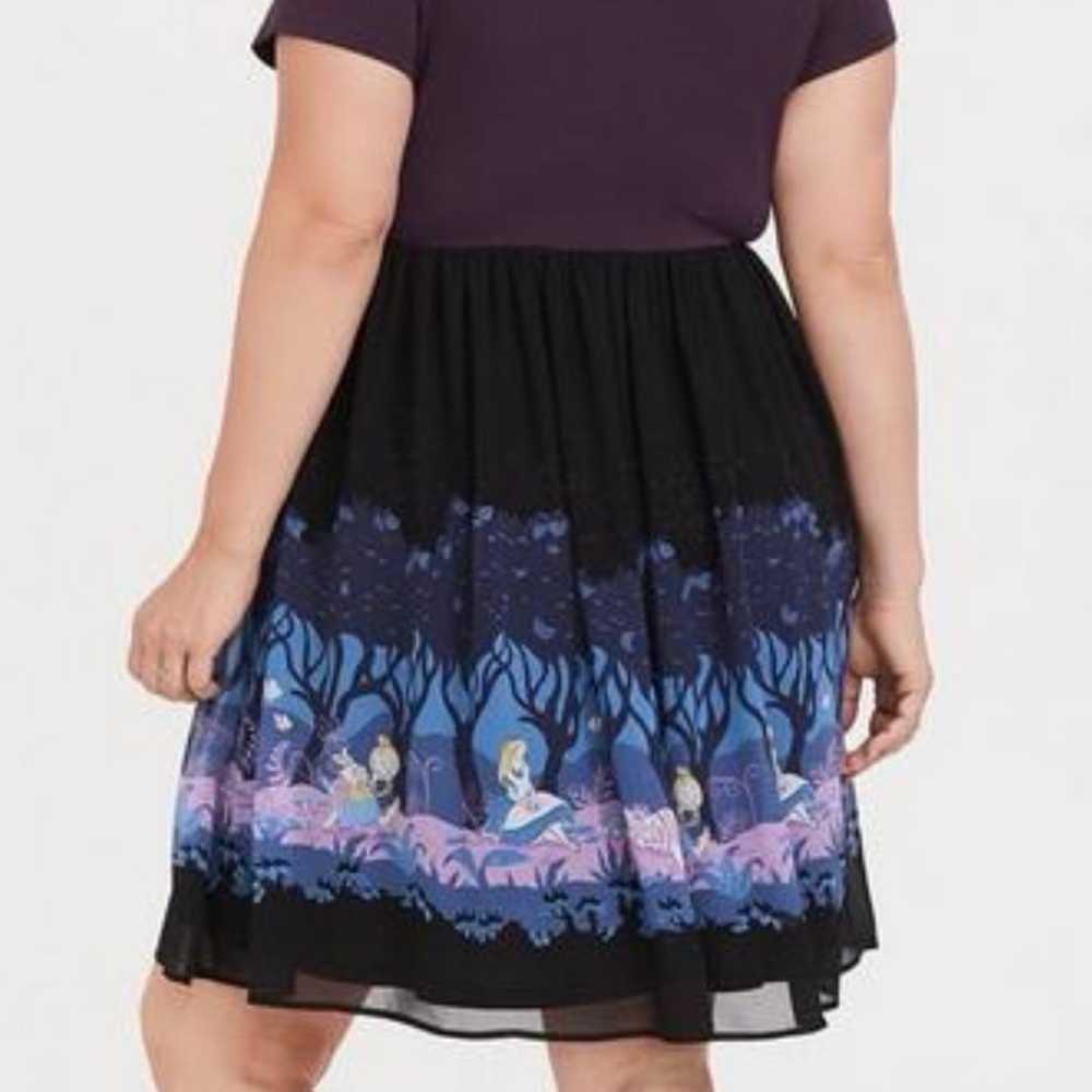 NWOT Torrid Disney’s Alice In Wonderland Off the … - image 4