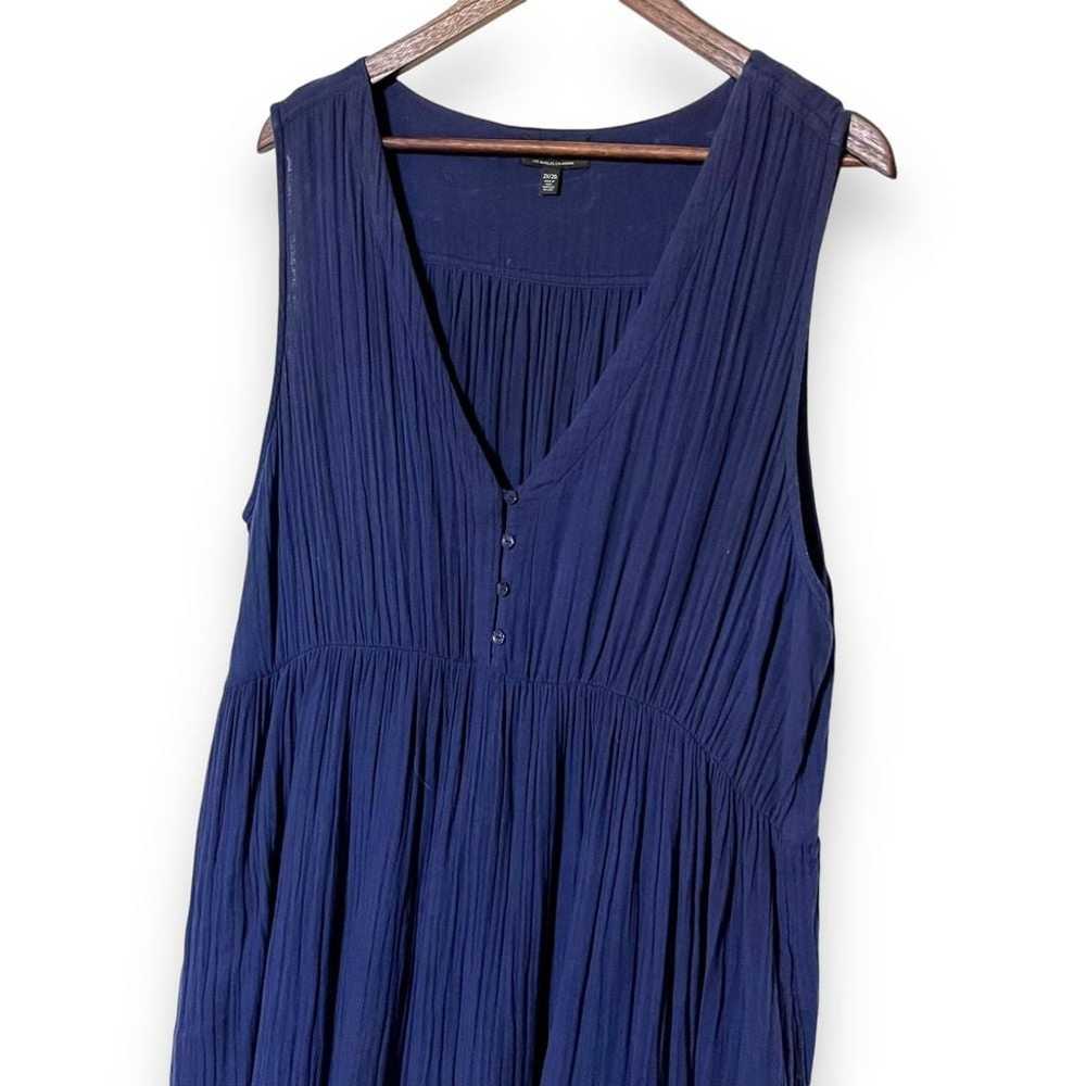 Lucky Brand 100% Cotton Gauze Tiered Maxi Dress W… - image 3