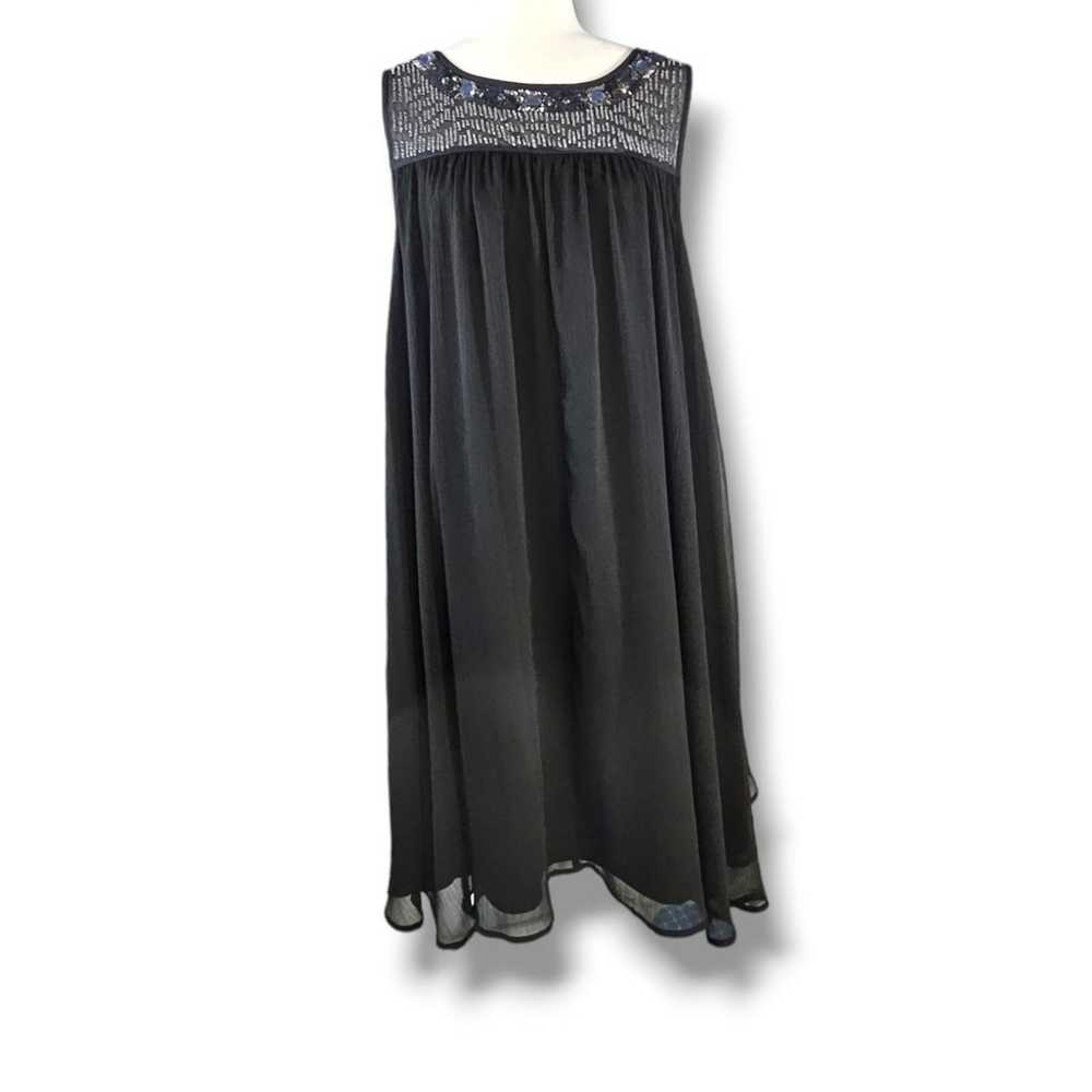 EUC Lane Bryant Beaded Neckline Sleeveless Cockta… - image 2