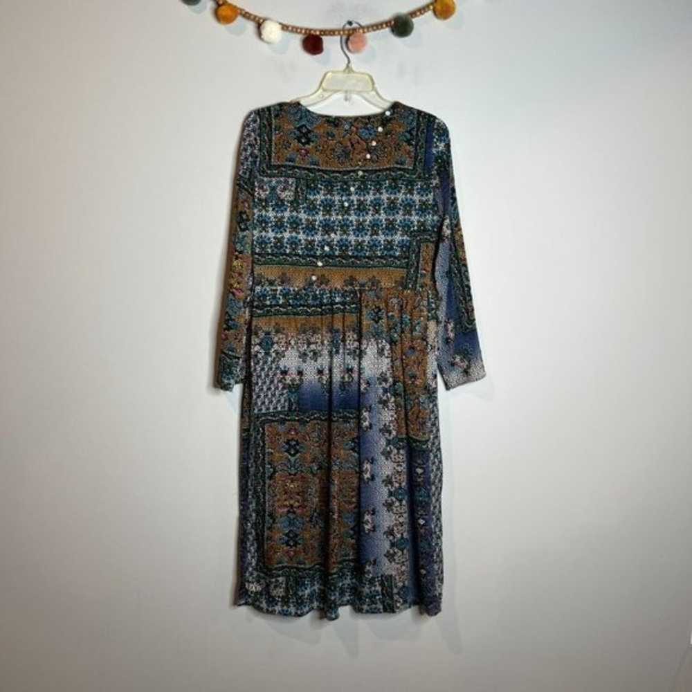 Zara patterned mosaic midi dress - image 6