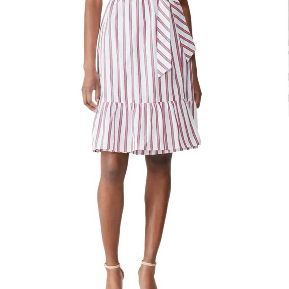 draper james dress stripe tank wrap dress - image 7